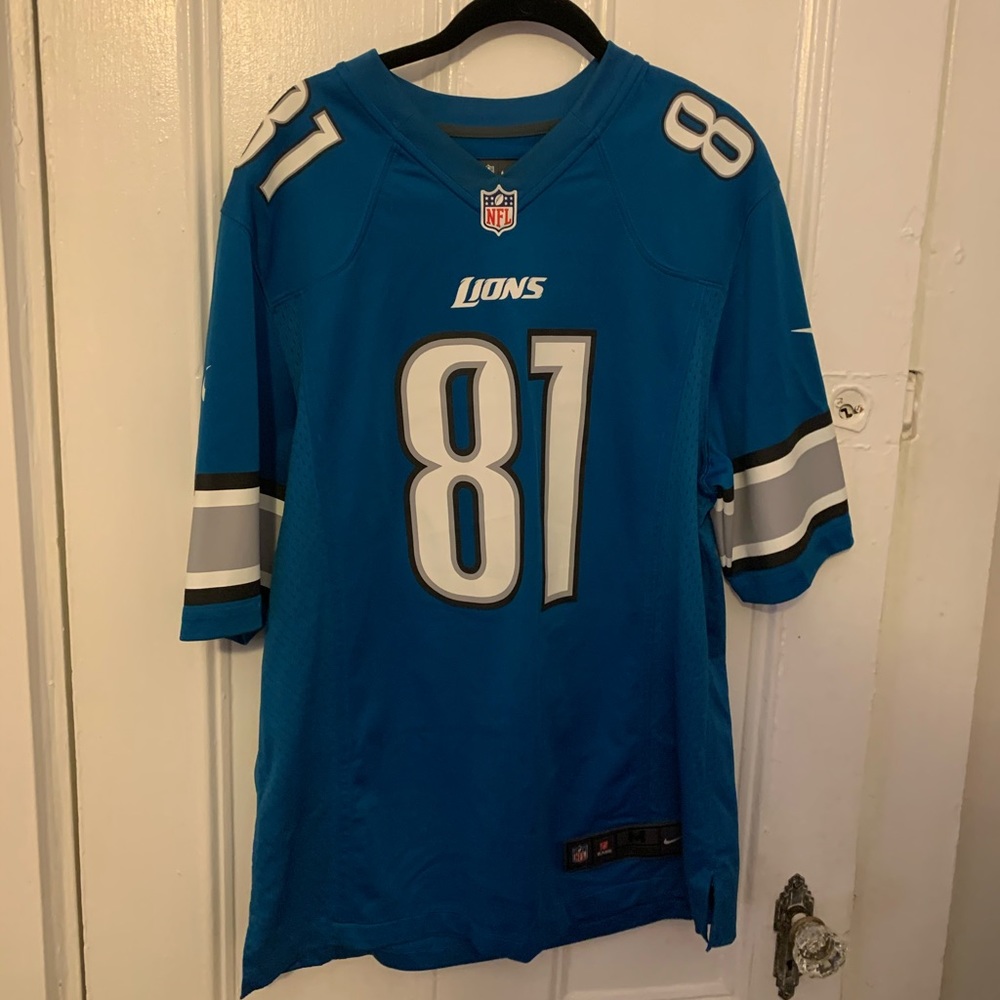 Calvin Johnson Lions Official NFL Jersey Nike M